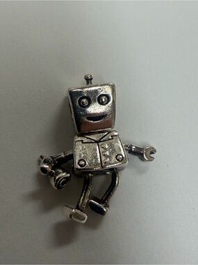 Authentic Pandora Silver Pendant Diy Mmingyu Rob Bot Charm